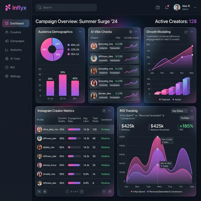 Inflyx AI Influencer Platform Core